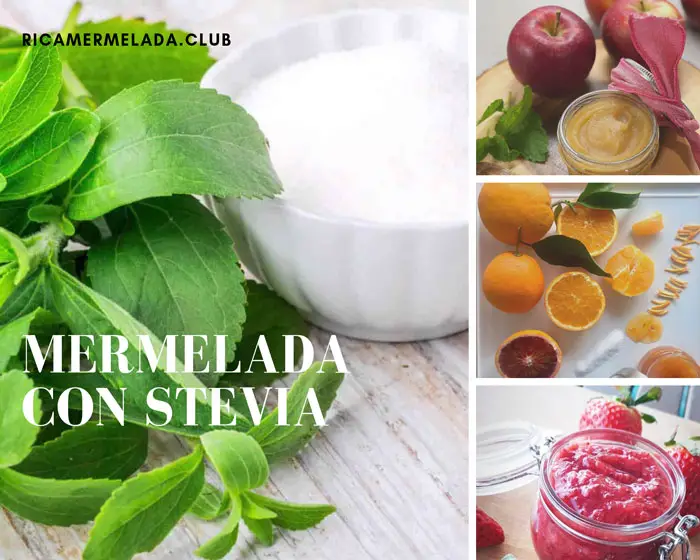 mermelada con stevia